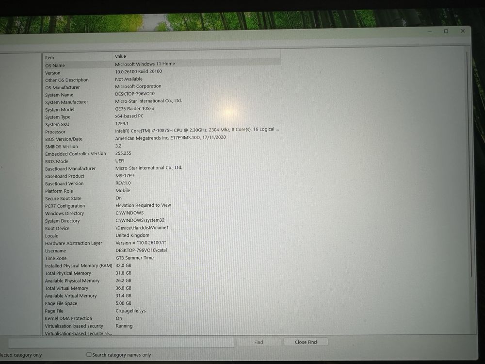 Laptop Gaming MSI GE75 Raider Rtx2080 Super