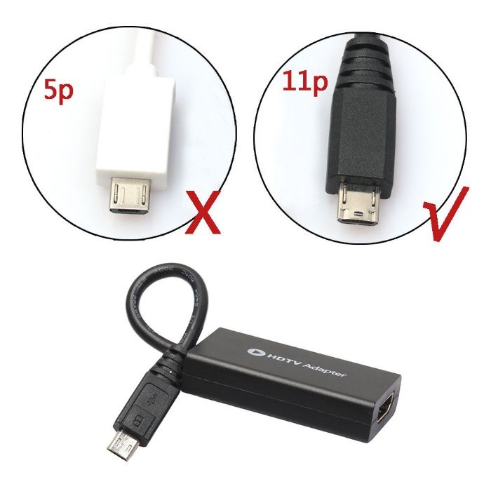 MHL Адаптер Micro USB към HDMI 1080P