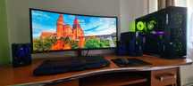 Pc gaming i9 + monitor curbat 34" setup complet