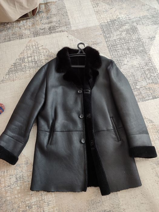 Продам мужская дублёнка размер 52-54 новая натуральный мех