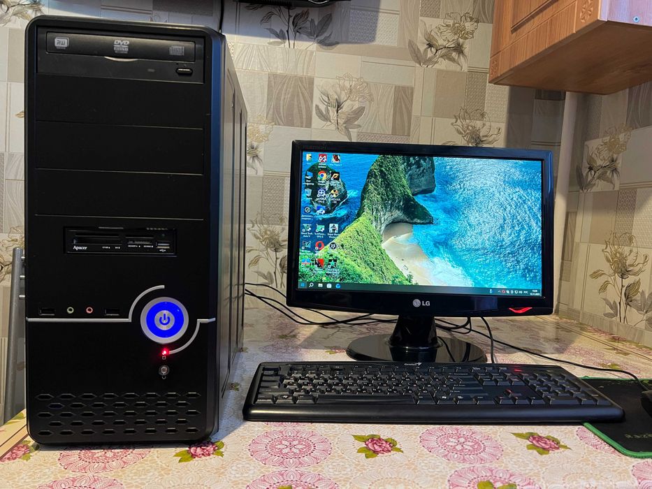 Продам бюджетно-игровой компьютер в комплекте.