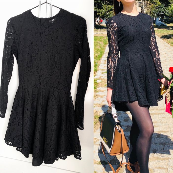 Дълги и къси рокли размер S Сет