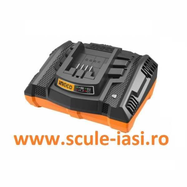 Incarcator rapid, pentru bormasina,acumulator 20V,INGCO