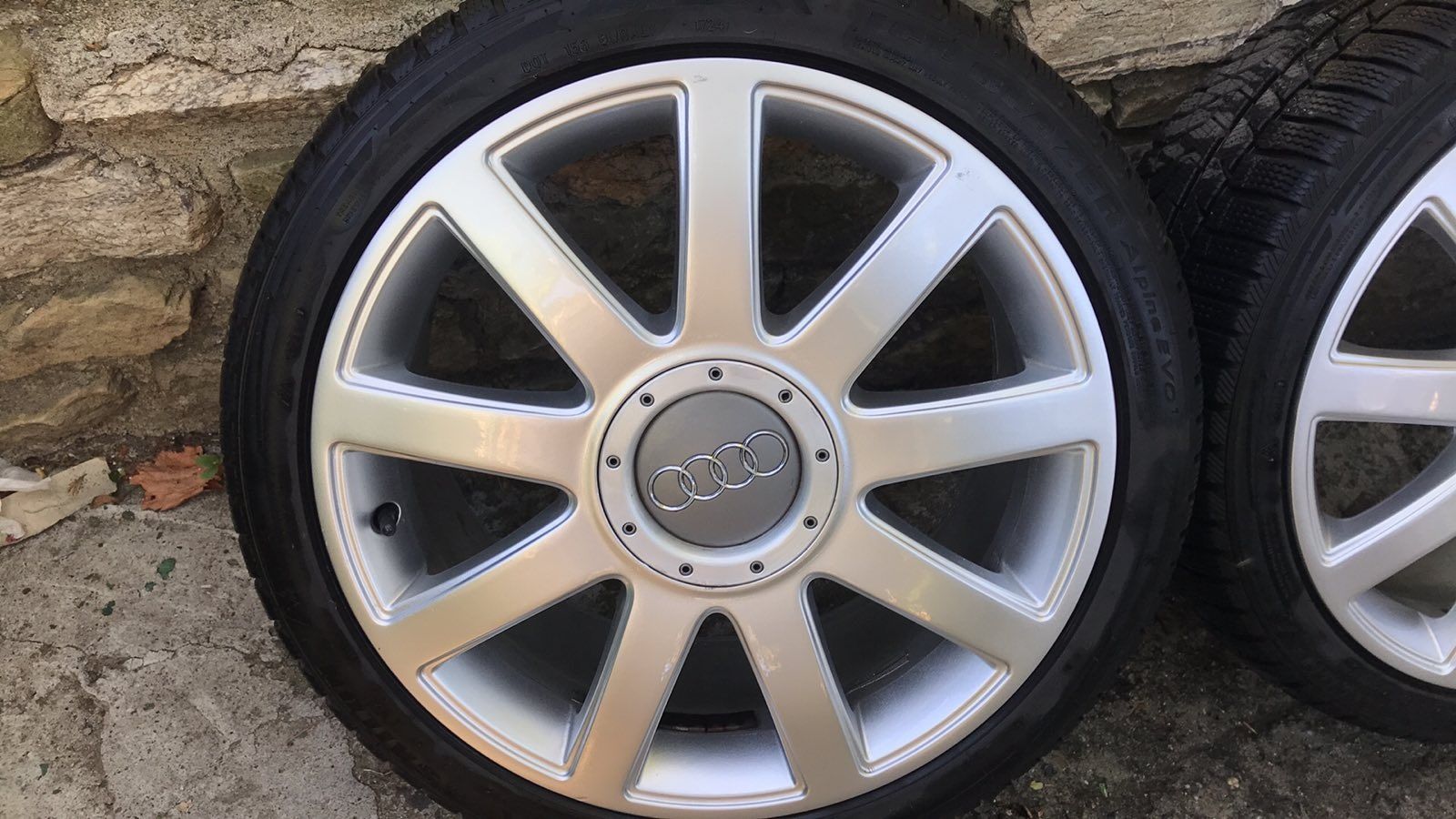 Audi 18ки 5x112 оригинални джанти с гуми