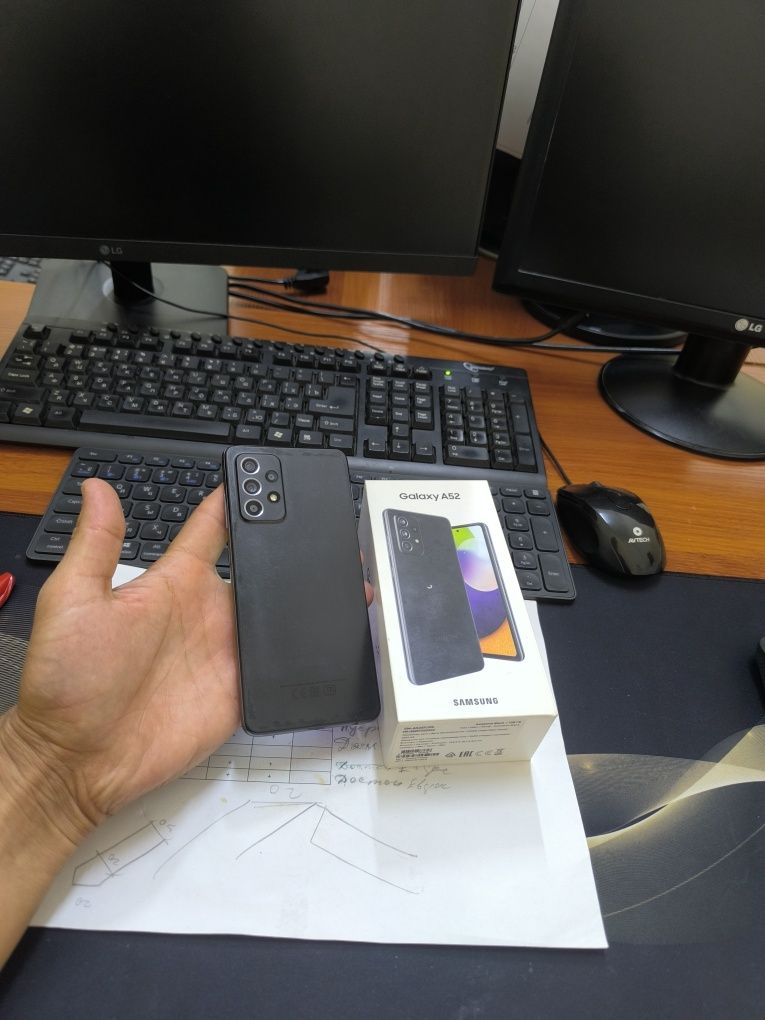 Samsung A52 128gb(2023) iwlawi zur aybi yuq tozza telefon uyaltirmaydi