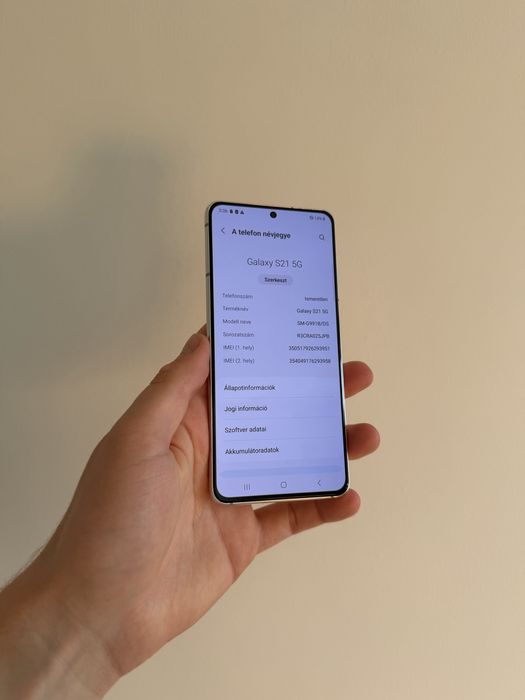 Samsung Galaxy S21 128gb White