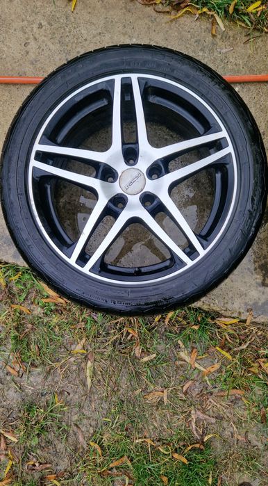 Set 4 jante aliaj Dezent 17” + anvelope Firestone 225/45 R17