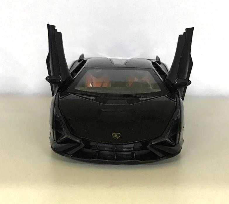 Машинка из серии моделек инерционная Lamborghini Ламборджини черная
