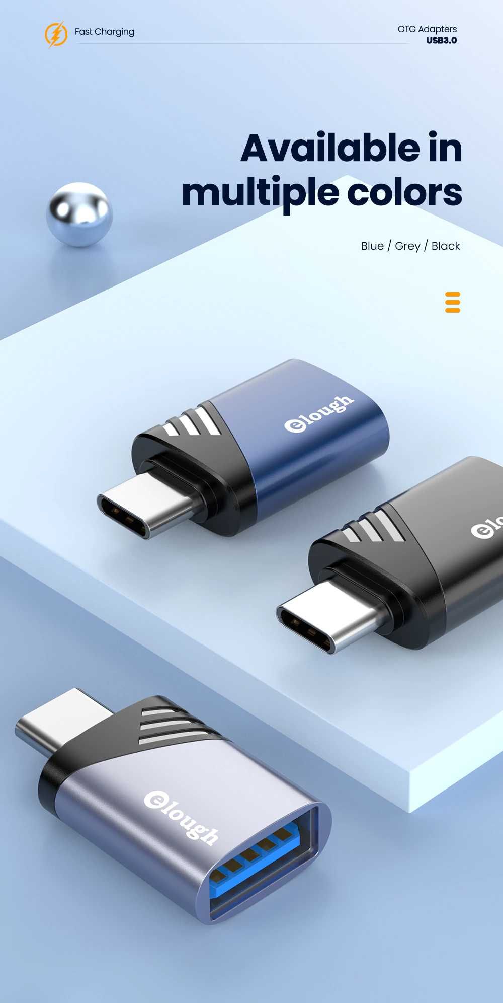 Переходники Адаптеры 3.0 USB на TYPE-C также шнуры ТОРГ