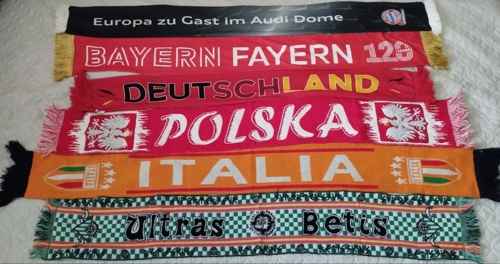 Шалове на Байерн, Бетис, Италия, Белгия, Германия, Полша