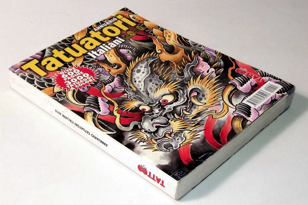 Catalog TATUATORI ITALIANI, 600 pagini, peste 3000 tatuaje color NOU