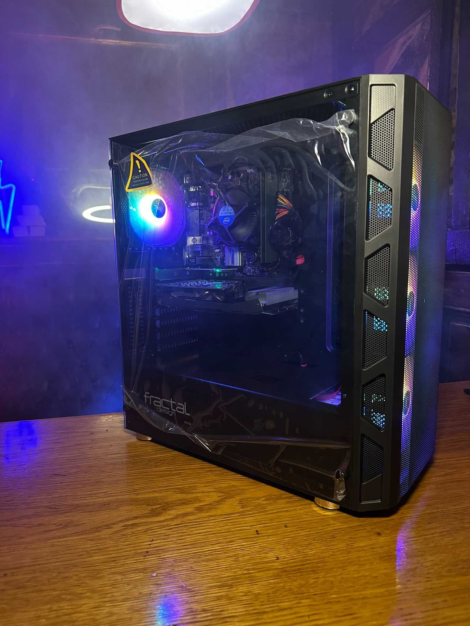 Геймърски Компютър Ryzen RYZEN 5 3600, 16GB, GTX1080, 500SSD, 1TB HDD