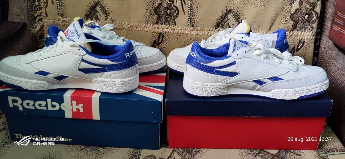 Reebok Club C Revenge Vintage chalk blue, 1 pereche, mărime 40,5(26cm)