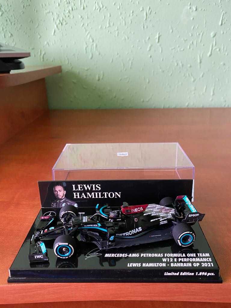 колекция на  Lewis Hamilton Формула 1  Minichamps - мащаб - 1.43