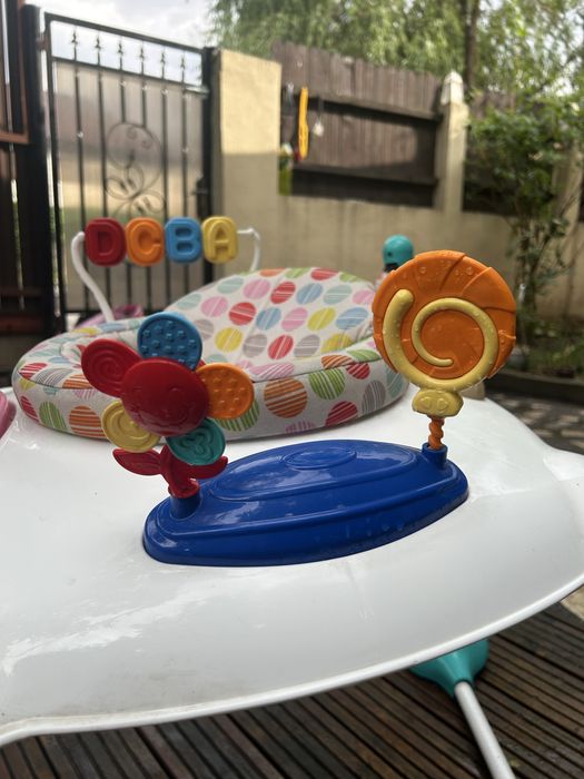 Jumper interactiv pentru bebeluși – Distracție și mișcare în siguranță