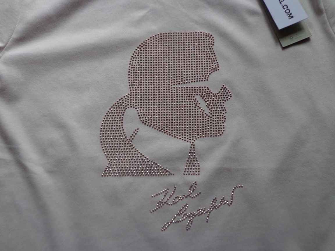 Дамска тениска Karl Lagerfeld Ikonik logo T-shirt