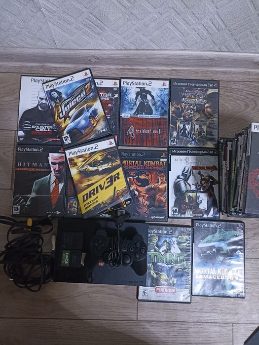 Продам PS2 с рабочая