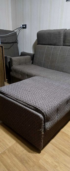 Комплект Диван + 2 кресла + пуфик