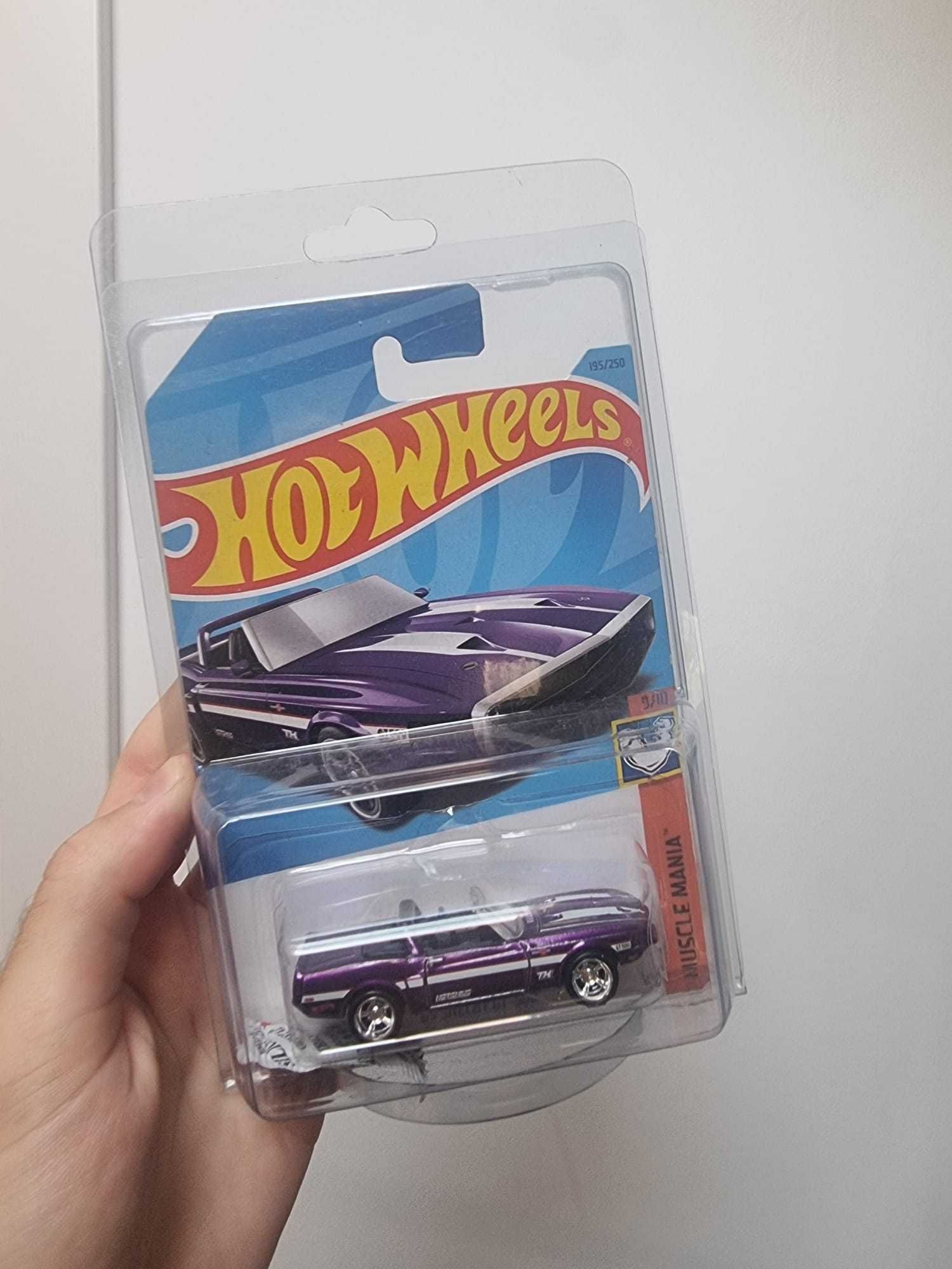 Hot Wheels 2023 SUPER TREASURE HUNT '69 SHELBY GT-500 Mustang Purple
