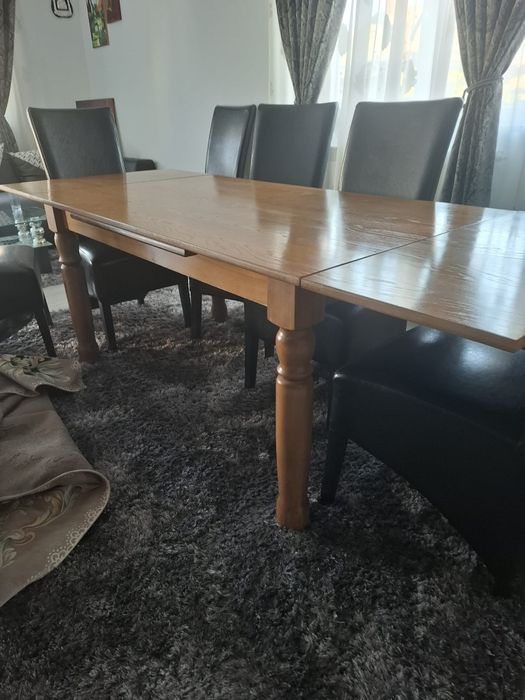 Set masa+10 scaune de living