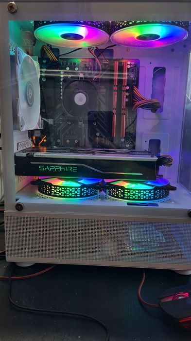 Unitate PC Gaming Ryzen 5 2600 video 8GB RX480 16GB RAM SSD
