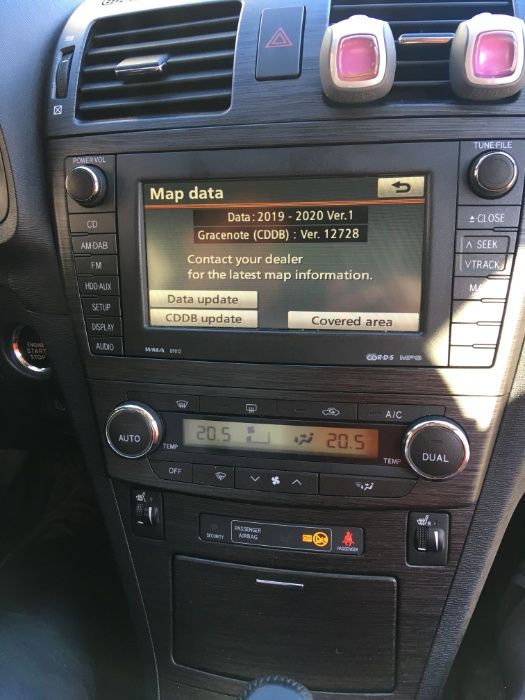 Toyota Lexus Gen6 08HDD Навигационен ъпдейт лексус тойота навигационни