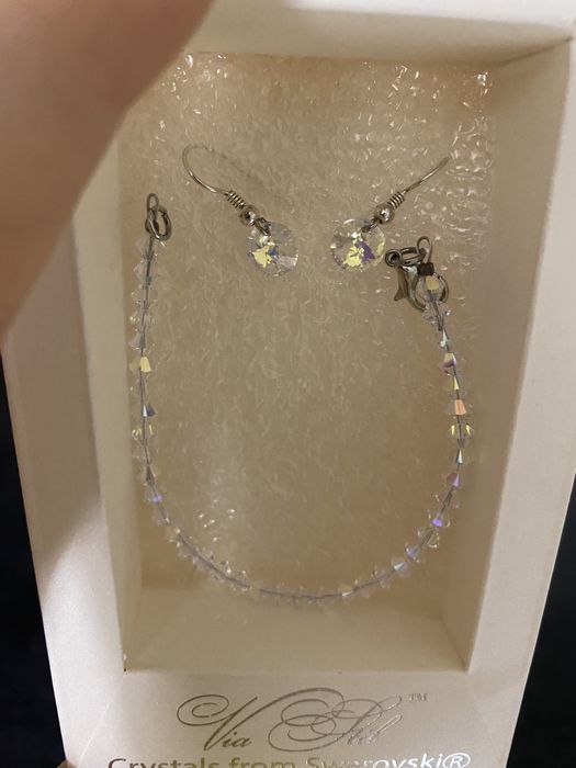 Swarovski обици