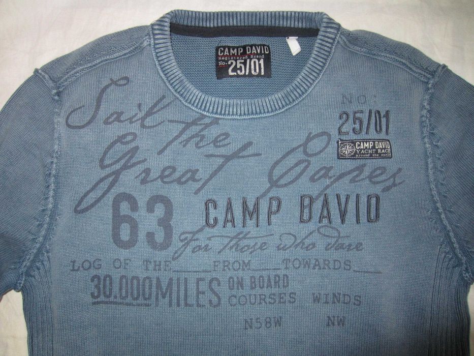 Pulover Camp David,masura L, 100% bumbac,stare foarte buna.