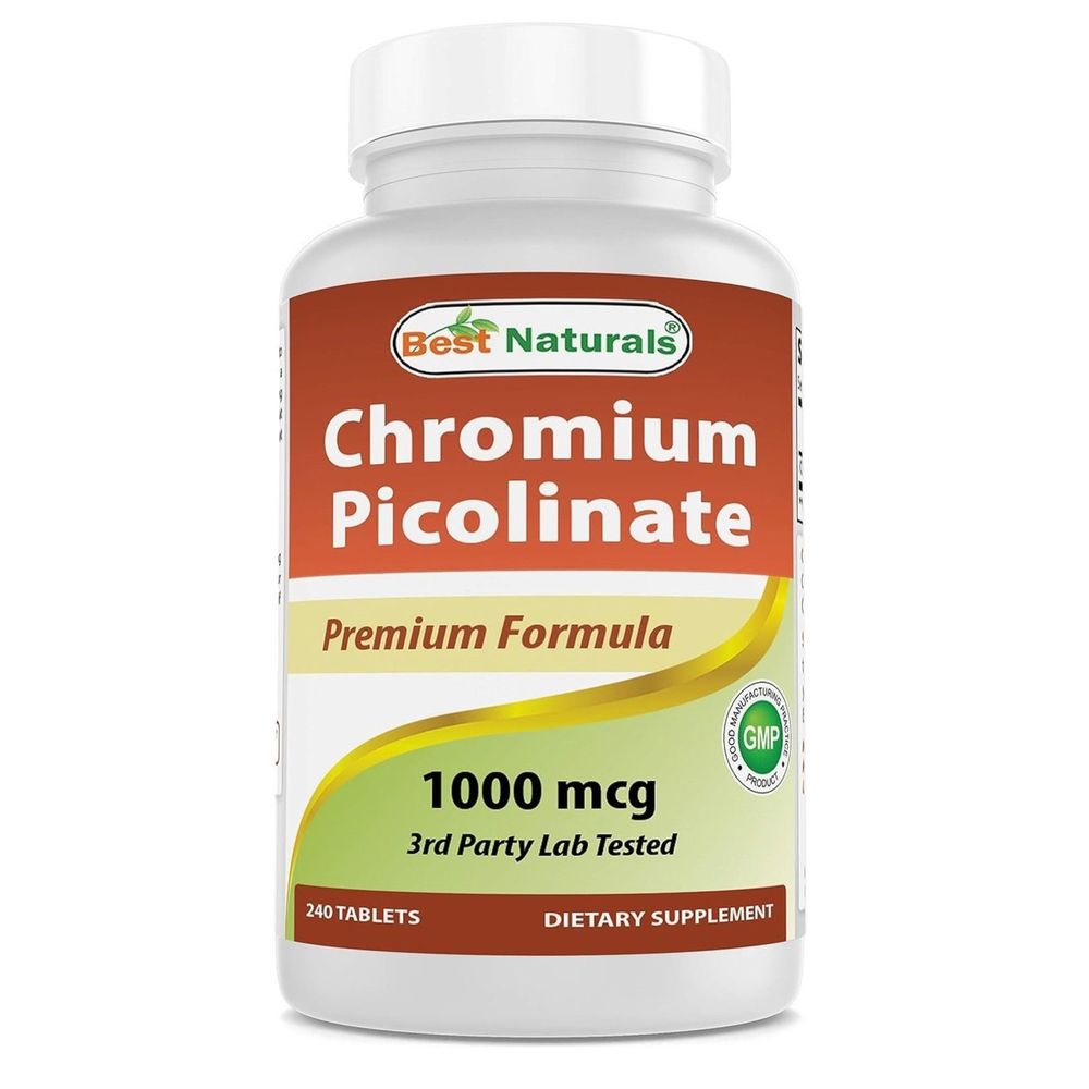 Best Naturals Chomium Picolinate 1000mg