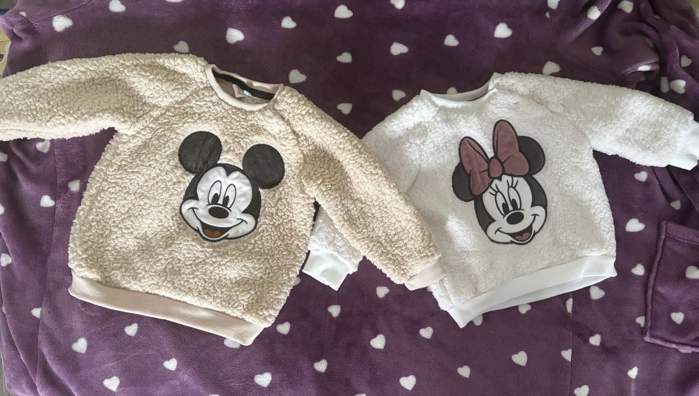 Set Pulovere gemeni fata-baiat 80-86 cm 9-12 luni