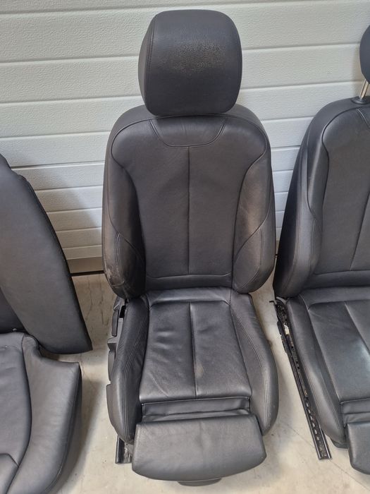 Interior piele neagra complet recaro sport bmw f30 mp fara incalzire