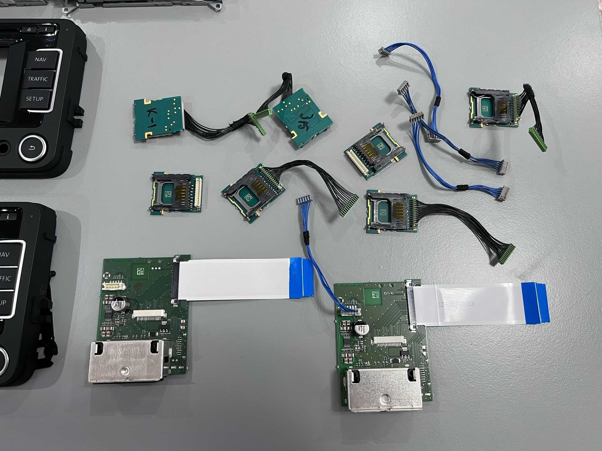 Piese RNS 315 si RNS 310,sd card,unități optice,rame etc