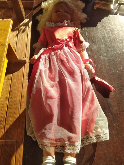 Детска количка за кукли с кукла