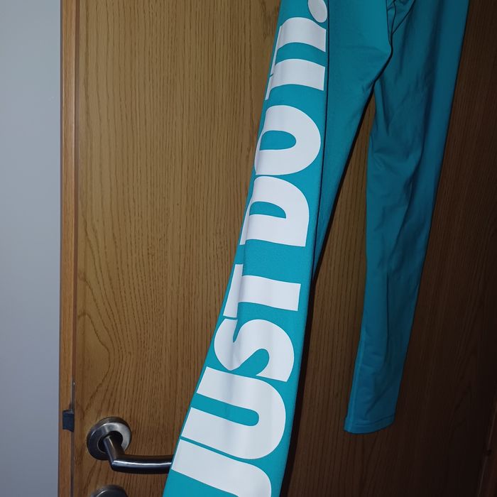 Nike синьо зелен  клин М