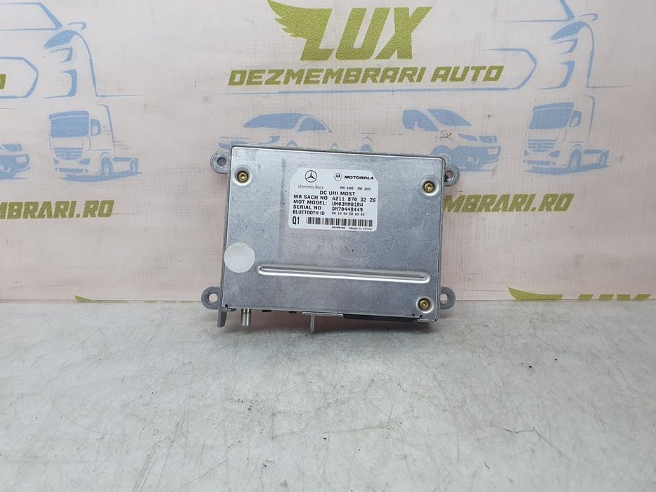 Modul bluetooth A2118703226 Mercedes-Benz E-Class W211/S211 [2002 - 2