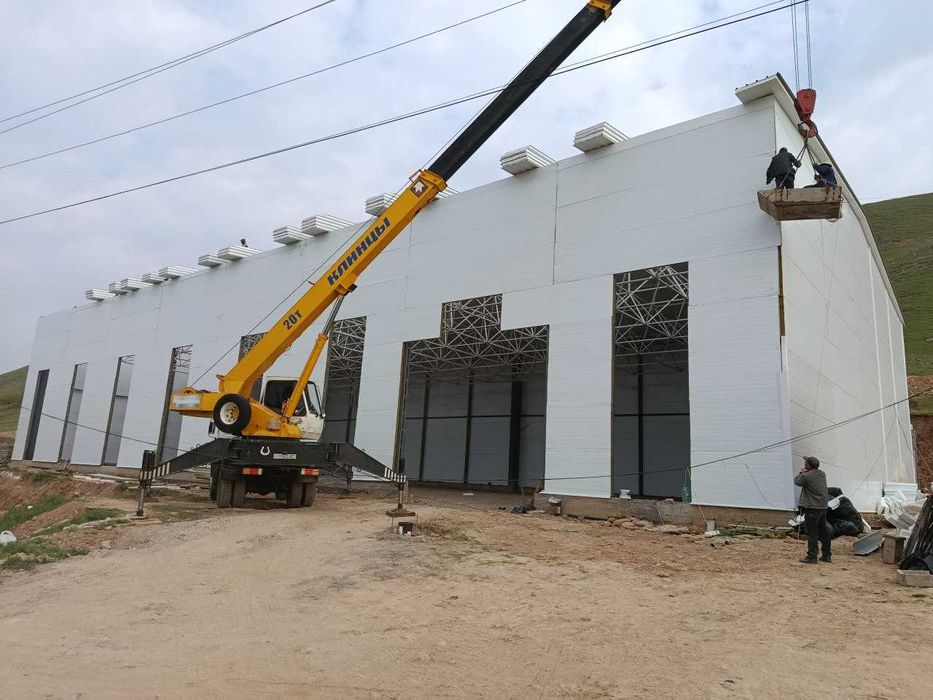 Сэндвич панели производство монтаж установка. Сендвич панель пенопласт