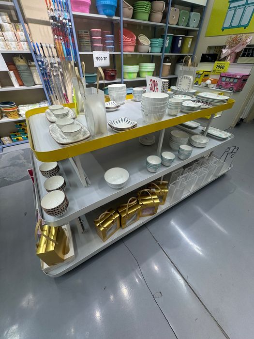 Полка стеллаж для магазина