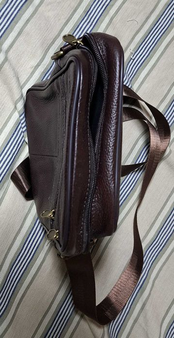 Мъжка чанта кафява