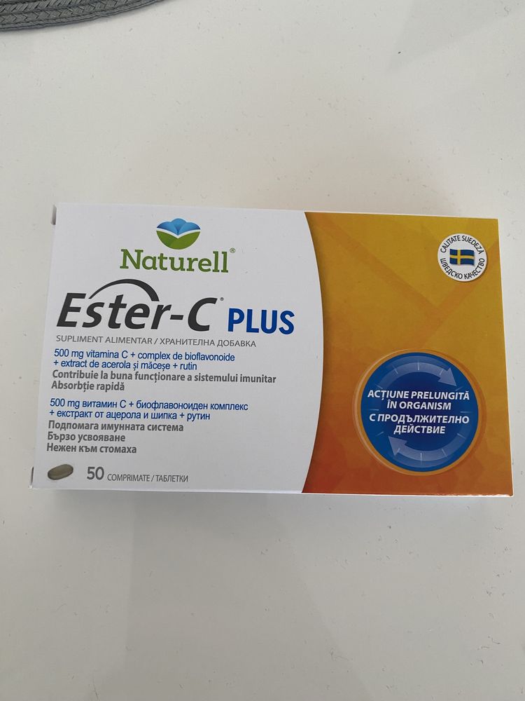 Ester C plus Naturall vitamine pentru imunitate