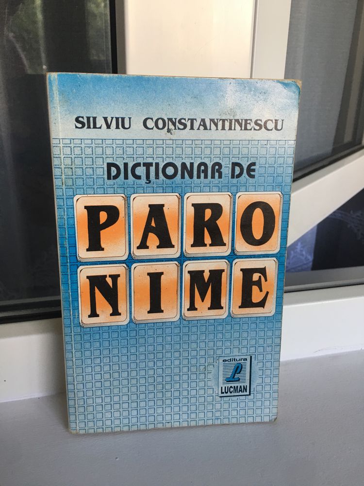 4 Dictionare de Sinonime, Antonime, Omonime, Paronime *transp gratuit