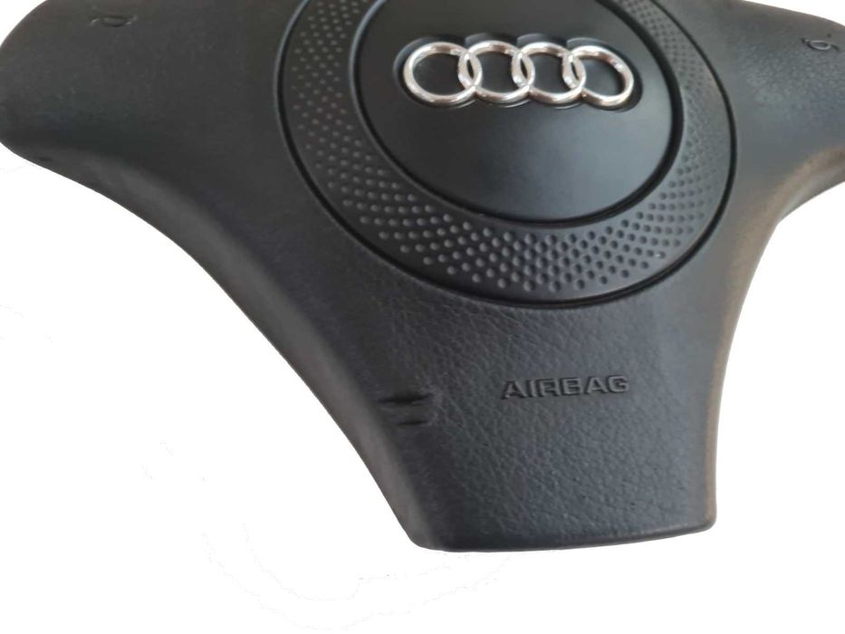 Airbag Еърбег капак за трилъчев волан Ауди Audi A4 B5 A6 C5 дебел шлиц