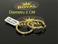 Bijuteria ROYAL : Cercei AUR 14K / 2.94 GR