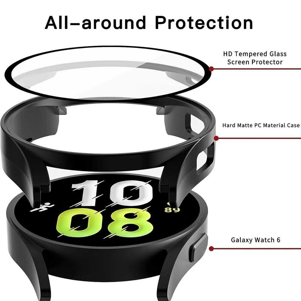 360 протектор кейс Samsung Galaxy Watch 7 6 5 4 40 43|44 47
