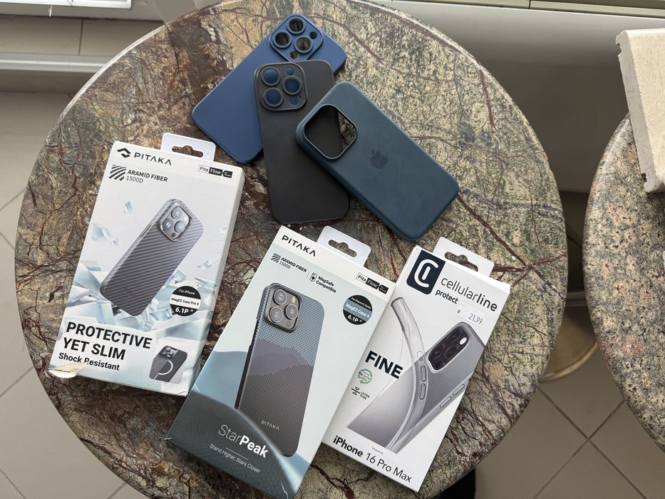 6бр. Case iphone 16pro PITAKA