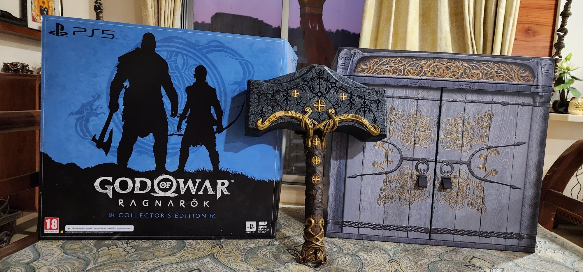 God of War Ragnarok Collector's BOX ONLY PS5 (doar cutiile)