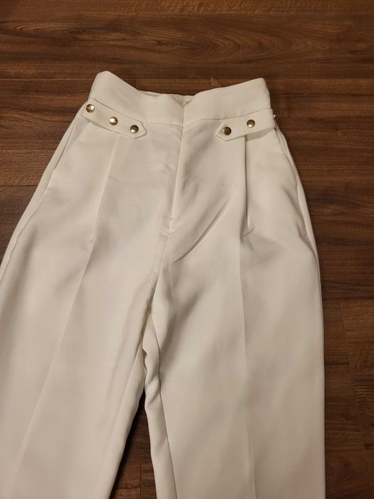 Junona дамски панталон в бяло