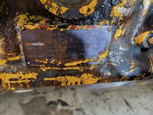 Motor complet Komatsu S6D108-1 - Piese motor Komatsu