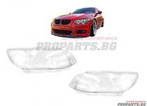 Стъкла за фарове комплект за BMW e92 e93 LCI 3-та серия 10-13