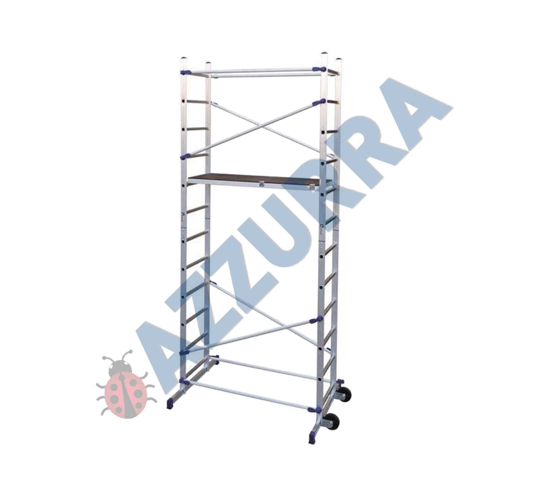 Scara universala telescopica din aluminiu h max lucru 660 cm