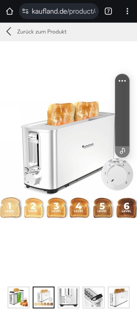 Toaster paine premium inox